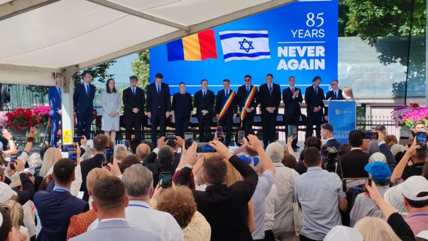 (AUDIO/FOTO) Vizită istorică a președintelui Israelului la Iași. Isaac Herzog, despre Pogromul din 1941: „Este datoria noastră ca fiecare generație să cunoască această istorie”
