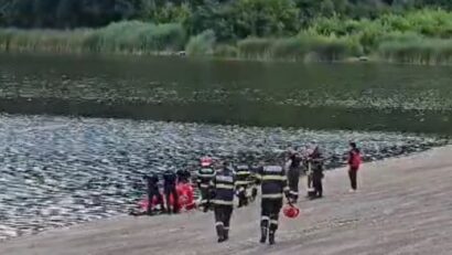 (AUDIO) Iași: Persoană salvată din Lacul Veneția din Iași după o intervenție de urgență