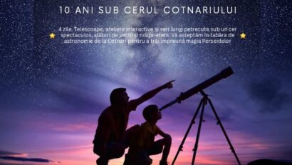 Tabăra de Astronomie „Perseide” de la Cotnari sărbătorește 10 ani. Bună Dimineața cu Adina Șuhan