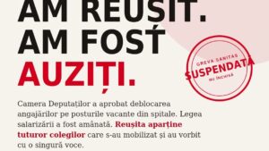 Greva din sănătate a fost suspendată