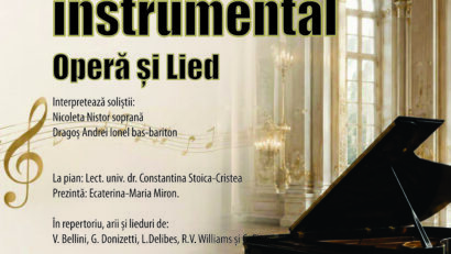 Recital vocal – instrumental. Operă și Lied