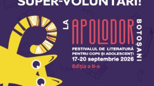Voluntar la Festivalul APOLODOR. Încep înscrierile, hai!
