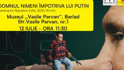 Muzeul „Vasile Pârvan” Bârlad vă invită la vizionarea unui film de excepție: Domnul Nimeni împotriva lui Putin (Mr. Nobody Against Putin)