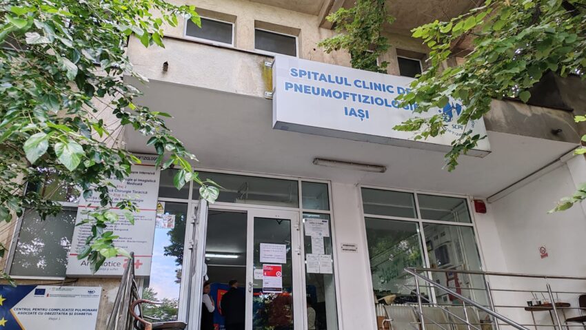 (AUDIO/FOTO) Spitalul de Pneumoftiziologie din Iași intră în reabilitare completă