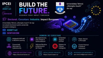 TUIASI deschide poziții de doctorat în microelectronică, cu oportunități de angajare în proiecte europene IPCEI