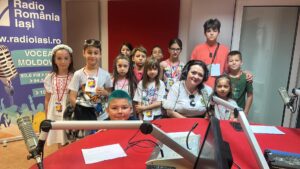 Micii Jurnaliști s-au auzit în matinalul Radio România Iași. Bună Dimineața cu Adina Șuhan