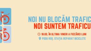 Masa Critică la Iași: bicicliștii pedalează în memoria victimelor din trafic. Bună Dimineața cu Adina Șuhan