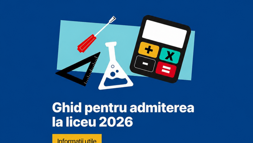 Ministerul Educaţiei şi Cercetării a pregătit un ghid pentru admiterea la liceu