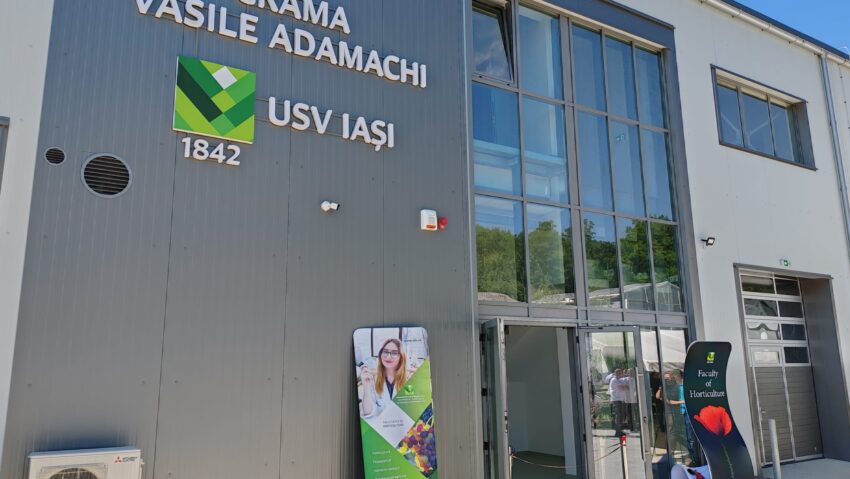 (AUDIO/FOTO) USV Iași a inaugurat o stație de vinificație și un depozit modern de fructe
