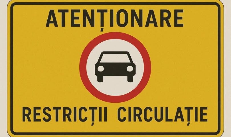 (AUDIO) Iași: Poliția Rutieră a avizat devierea circulației pentru lucrările de la Pasajul Socola