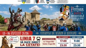 (AUDIO) La Suceava începe, astăzi, cea de-a 20-a ediție a Festivalului de Artă Medievală „Ștefan cel Mare”