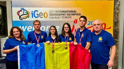 Olimpiada Internaţională de Geografie: România a obţinut două medalii de argint şi două medalii de bronz