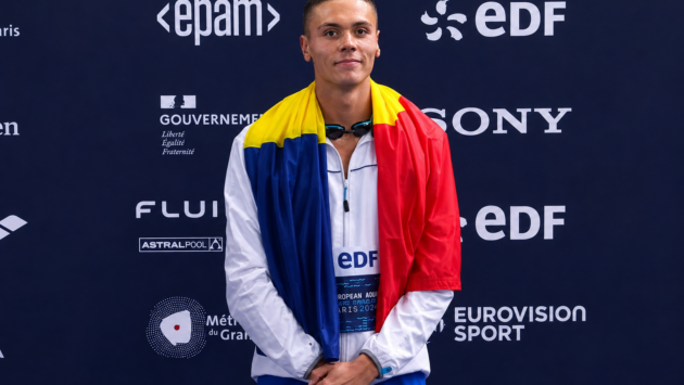 David Popovici a cucerit medalia de aur şi la 200 metri liber la Europenele de la Paris