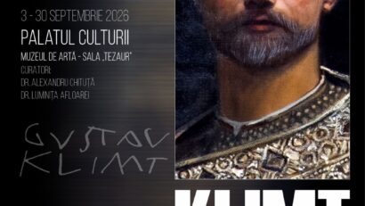 Premieră artistică în regiunea Moldovei: Klimt la Palat, 3 – 30 septembrie 2026