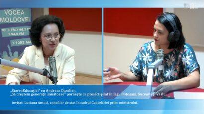 #StareaEducației (INTERVIU) ”Să creștem generații sănătoase” și ”Bookster”, două proiecte pentru elevii din Moldova. Consilierul de stat pe probleme de educație, Luciana Antoci: Ne dorim să construim un fundament sănătos, cu evaluări medicale, întâlniri cu specialiști și educație pentru un stil de viață sănătos în școlile din Regiunea de Nord-Est și să oferim șanse egale în dezvoltare elevilor, prin acces gratuit la cărți.
