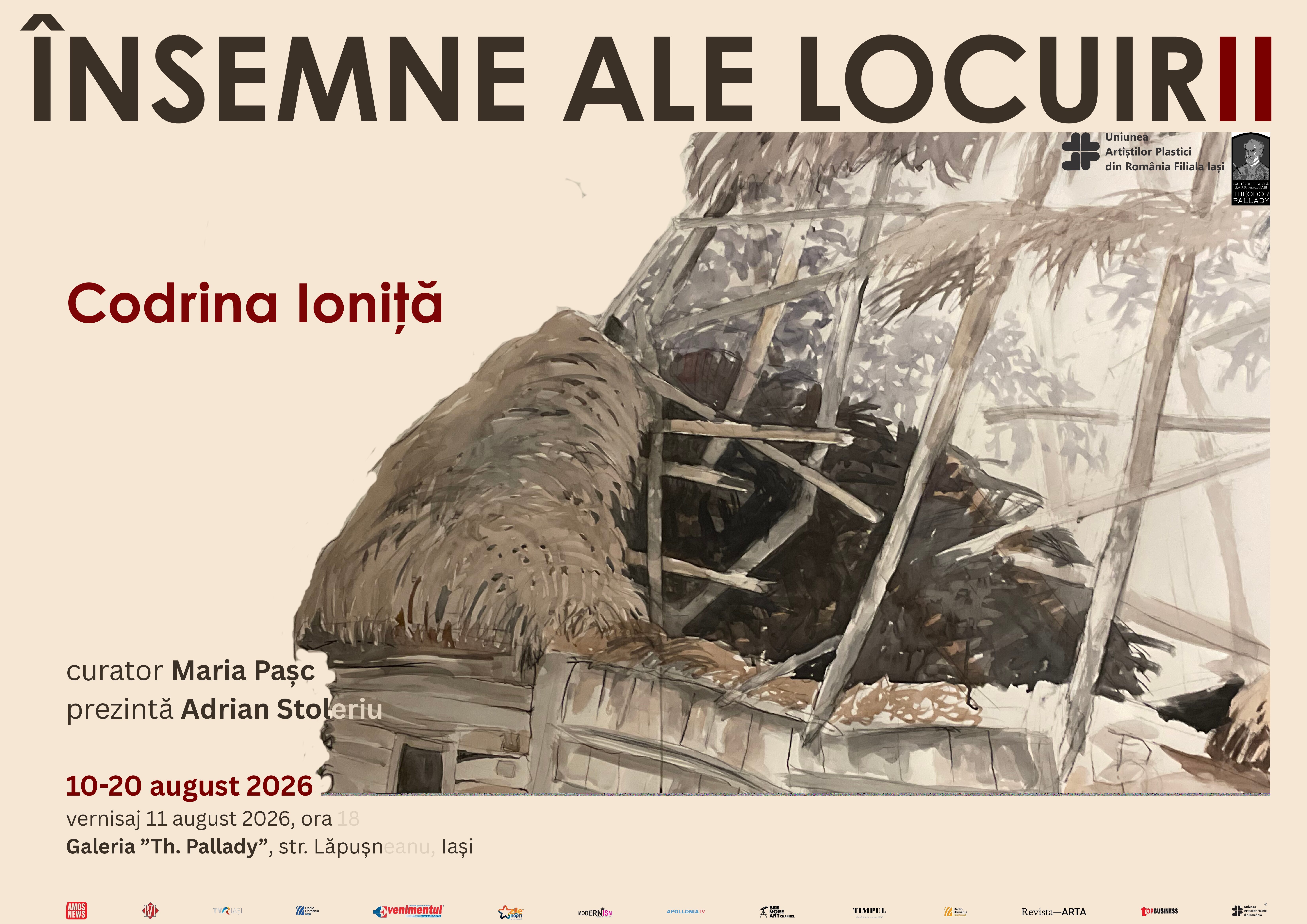 Galeria „Th. Pallady” din Iași: ”Însemne ale locuirii” expoziție de pictură semnată Codrina Ioniță