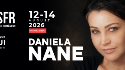 Caravana SFR revine la Vaslui, în cadrul Zilelor Culturale ale Municipiului Vaslui. Invitata specială a ediției a 7-a este actrița Daniela Nane