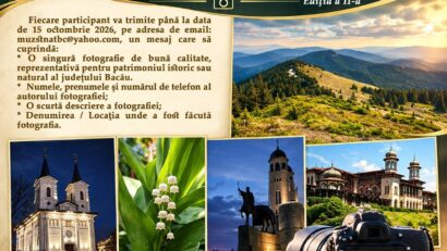 Cum vezi Bacăul? Complexul Muzeal „Ion Borcea” lansează un concurs de fotografie