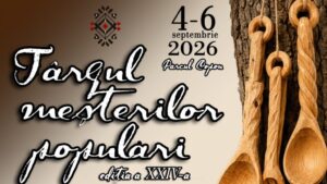 (AUDIO) Parcul Copou devine capitala tradițiilor! Târgul Meșterilor Populari revine la Vaslui cu muzică, dans și creații ale meșterilor populari