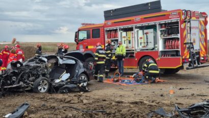 (AUDIO/FOTO) Iaşi: Dosar penal în cazul accidentului soldat cu trei persoane decedate şi patru rănite