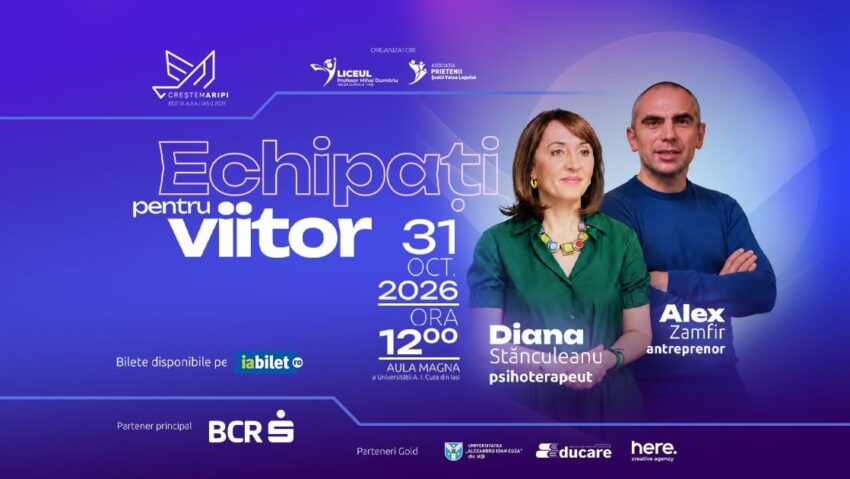 „Echipați pentru viitor”: părinții din Valea Lupului, implicați activ în educația copiilor. Gabriela Bobu, președintele asociației „Prietenii Școlii Valea Lupului” în direct la Radio Iași
