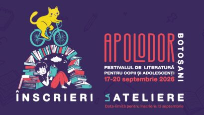 APOLODOR deschide înscrierile la atelierele ediției 2026