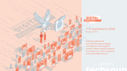 Peste 3400 de profesori din România și Republica Moldova s-au înscris la cea de-a V-a ediție a Festivalului Digital Predau Viitor, organizat de Asociația Techsoup