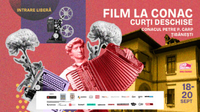 Iași: Film la Conac – Curți Deschise ajunge la Conacul Petre P. Carp din Țibănești între 18 și 20 septembrie