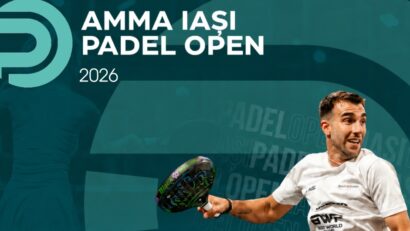 Începe Amma Iași Padel Open: ieșenii, așteptați în tribune la FZN Arena și Palas pentru se bucura de sportul cu cea mai mare creștere la nivel mondial