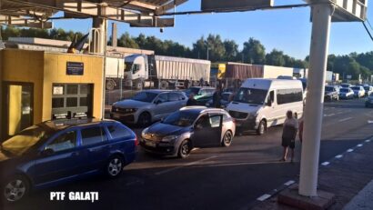 Întârzieri la trecerea frontierei cu Republica Moldova, din cauza unor probleme tehnice