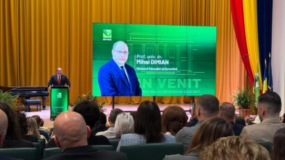 Min. Educației, Mihai Dimian: ”Una dintre problemele învățământului românesc este scăderea exigenței educaționale, atât în școli, cât și în universități”