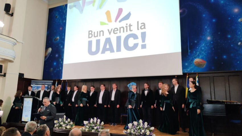 (AUDIO/FOTO) Universitatea „Alexandru Ioan Cuza” din Iași a marcat, astăzi, deschiderea noului an academic