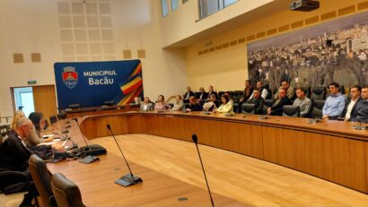 Bacău: Autoritățile au decis amenajarea urgentă a unui pod provizoriu la Ciobănuş, după avarierea celui existent