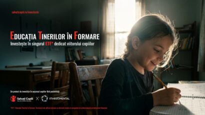 Salvați Copiii și Investimental lansează „Investiție în educație”, campania care propune mediului de business cea mai valoroasă investiție: educația copiilor