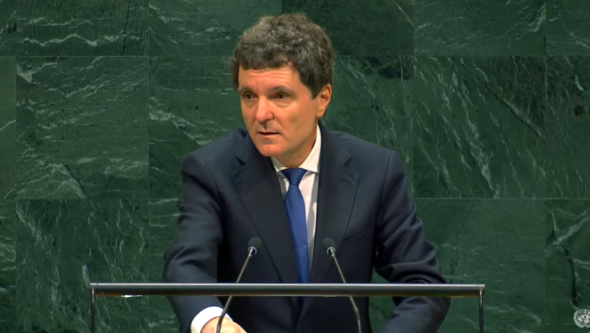 Nicuşor Dan la ONU: Ameninţarea Rusiei nu se limitează doar la Ucraina, Europa e ţinta unui război hibrid