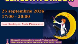 SEARA CERCETĂTORILOR 2026 la Observatorul Astronomic și Astroclubul „Perseus” din cadrul Muzeului „Vasile Pârvan” din Bârlad