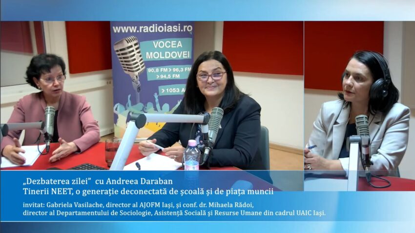 DEZBATEREA ZILEI, cu Andreea Daraban: Tinerii NEET, o generație deconectată de școală și de piața muncii