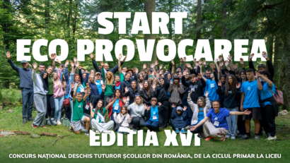 Eco Provocarea lansează o nouă ediție a celui mai important concurs școlar de mediu din România
