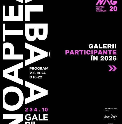 Noaptea Albă a Galeriilor, la Iași. Ce galerii pot fi vizitate