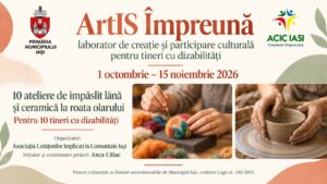 Ateliere pentru tinerii cu dizabilități la Iași – ArtIS Împreună. Anca Ciliac, în Bună Dimineața cu Adina Șuhan