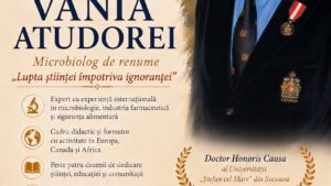 O personalitate a științei internaționale revine la rădăcini: profesorul Vania Atudorei, oaspetele Colegiului Tehnic „Unirea” din Pașcani