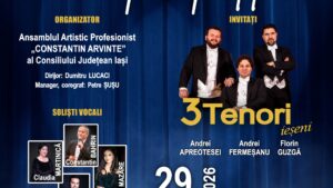 „Aventuri… prin partituri”, un nou spectacol al Ansamblului Artistic „Constantin Arvinte”