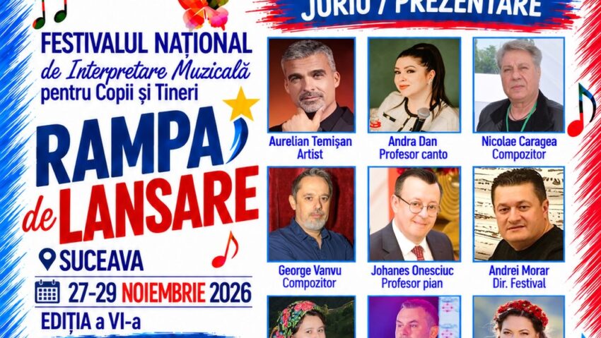 Au început înscrierile pentru Festivalul „Rampa de Lansare” – ediția a VI-a