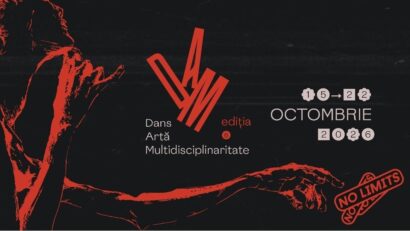 Iași: Festivalul „Dans, Artă, Multidisciplinaritate” revine cu o nouă ediție, sub tema „No limits” (15 – 28 octombrie 2026)