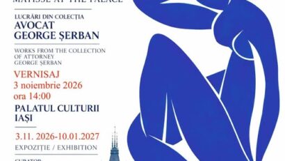 Expoziția „Matisse la Palat” Iași, Palatul Culturii, 3 noiembrie 2026 – 10 ianuarie 2027