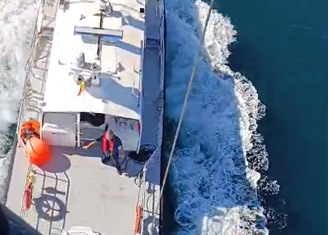 11 marinari au fost salvaţi; doi-găsiţi decedaţi, după incendiul la bordul unei nave în Marea Neagră