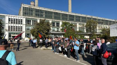(AUDIO) Protest al angajaților de la CET Iași, nemulțumiți de nivelul salarial