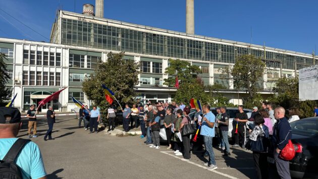 (AUDIO) Protest al angajaților de la CET Iași, nemulțumiți de nivelul salarial