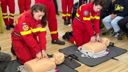 Botoșani: Vineri, 16 octombrie, elevii botoșăneni învață să salveze vieți