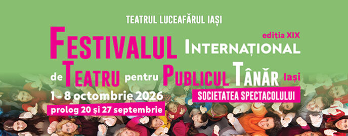 (AUDIO) Iași, 6 octombrie, de la 18:30, Concert extraordinar în cadrul Festivalului Internațional pentru Publicul Tânăr